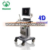 MY-A034A Medical full digital Trolley type color doppler ultrasound scanner price with ultrasonic probe